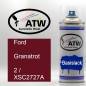 Preview: Ford, Granatrot, 2 / XSC2727A: 400ml Sprühdose, von ATW Autoteile West.